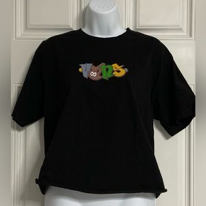 3- VANS Classic Fit Crew Neck Cropped T-Shirt